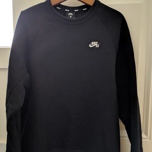 Black Nike Crew Neck SB Sweater